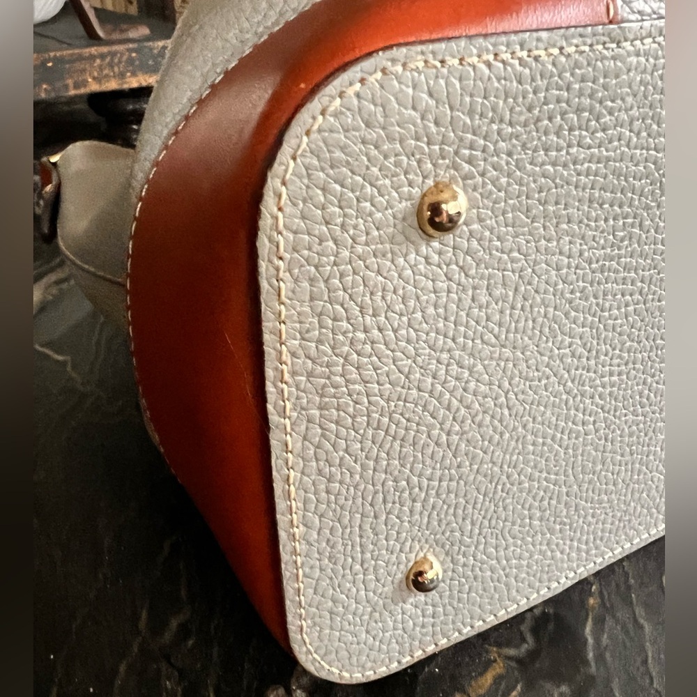 Dooney & Bourke Pebbled Leather Brenna Satchel - NEW - Picture 3 of 15